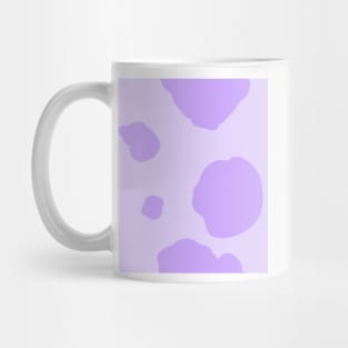 Cow Spots in Purple Mug